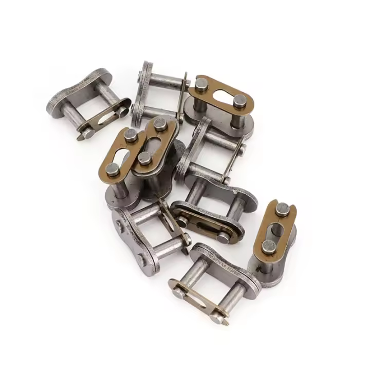 Cadena De Motocicleta 5pcs/solt 25H T8F 420 428 520 530 Master Link Pocket Dirt Pit ATV Quad Go Kart E Gas Scooter Metal Para Motocicleta - 1