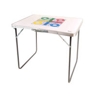 UD - Mesa Plegable Portátil Parchis de Aluminio 80x60cm -Muy Facil de Llevar!-Ideal para Camping y Picnic - details 2