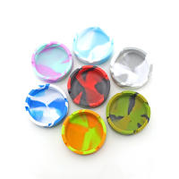 Ashtray De Silicona Resistente Al Calor Circular Portátil Para Fumar Al Aire Libre Creativo Funda Para Cigarrillos - details 4