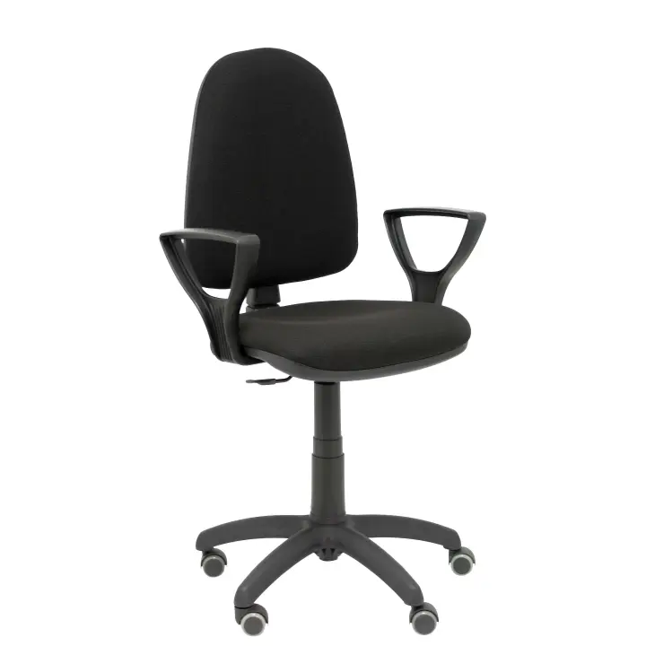 Silla de Oficina Ergonómica Piqueras Y Crespo con Mecanismo Regulable y Tejido BALI Negro - 1