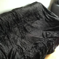Manta De Flanela Para Camas Invierno 230Gsm Azul Sólido Suave Cálida Delgada Coral Fleece Cobija De Sofa Falso Pelo Escocés - details 3