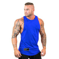 Camiseta Deportiva Para Hombre Sin Mangas De Algodón Transpirable Para Correr Y Gimnasio Estilo Casual Vestimenta Ligera Para Verano - details 3