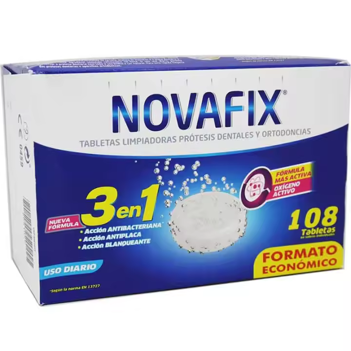 Novafix Tabletas Limpiadoras 108 Tabletas Novafix - 1