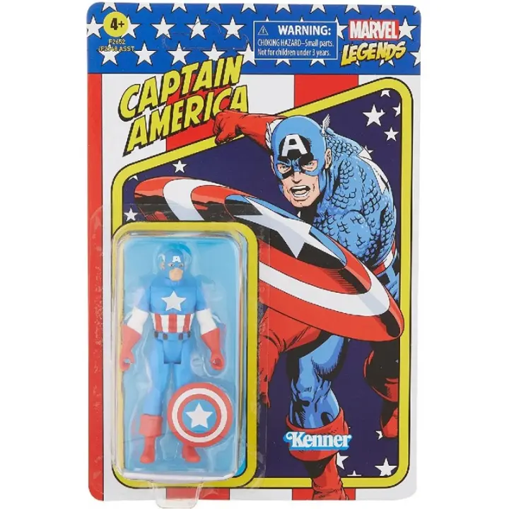 MARVEL LEGENDS RETRO CAPITAN AMERICA - 1