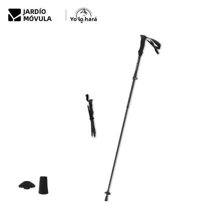 MOBI GARDEN Palo De Camuflaje Ultraligero De Aleación De Aluminio Plegable Para Senderismo Profesional Y Excursionismo - 1