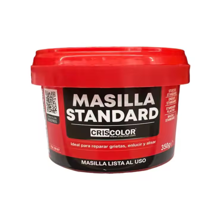 CRISCOLOR- Masilla de Relleno de Pared Lista para Usar - Pasta Tapagrietas - Calidad Profesional - 350g - 1