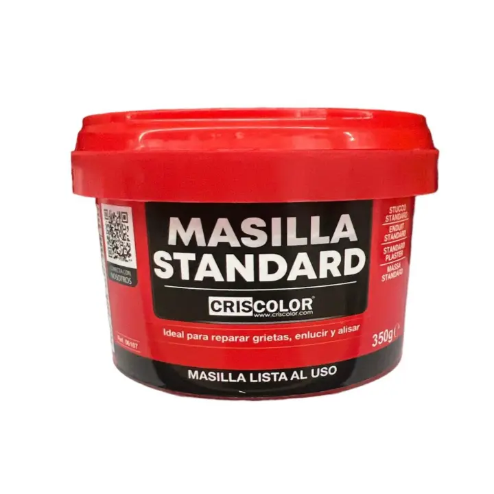 CRISCOLOR- Masilla de Relleno de Pared Lista para Usar - Pasta Tapagrietas - Calidad Profesional - 350g - 1