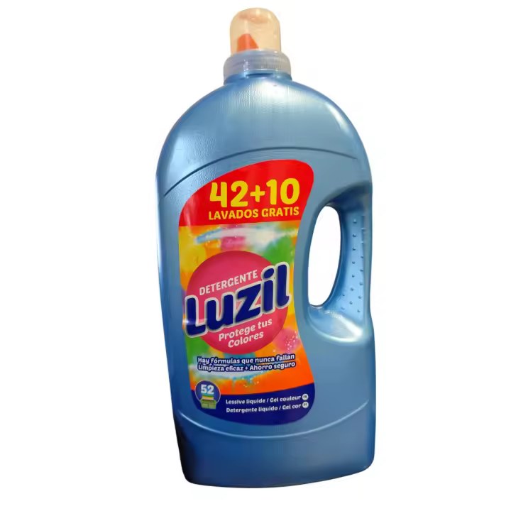 DETERGENTE LUZIL PROTEGE TUS COLORES 3900ML 52 LAVADOS DETERGENTE LIQUIDO - 1