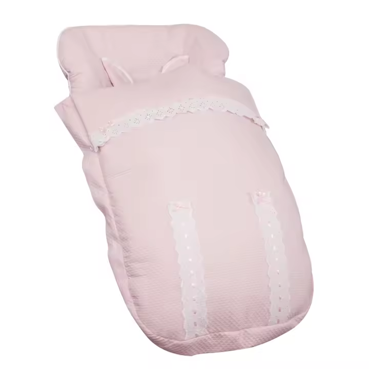 Babyline Saco de Silla Classic Rosa Bebé - 1