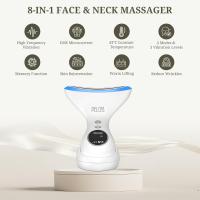 Masajeador facial 4 en 1 EMS Y 3 Luces Masajeador facial 43 ℃ Masajeador facial Eléctrico recargable con Alimentación y vibración con Pantalla LED - details 4