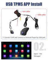 Cámara De Coche Full HD 170° Ángulo Amplio Con Doble Grabación Delantero Y Trasero DVR Para Android ADAS USB TF Carte SD 32G 64G - details 17