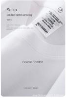 Camiseta De Algodón 300g Para Hombre Manga Corta Peso Corporal Suave Verano Cuello Redondo Suelta Transpirable Camiseta Básica Para Hombre Mujer - details 4