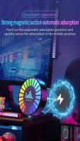 Lámpara De Aromaterapia Magnética Recargable Con Luz RGB Colorida Para Ventilador De Coche O Habitación Lámpara Ambiental De Noche Rechargeable Para Decoración De Coche Y Habitación - details 2