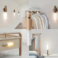 Lámpara Magnética De Pared En Color Madera Con Sensor De Movimiento Luz Nocturna Recargable Para Armario Cocina Escalera Emergencia - details 4