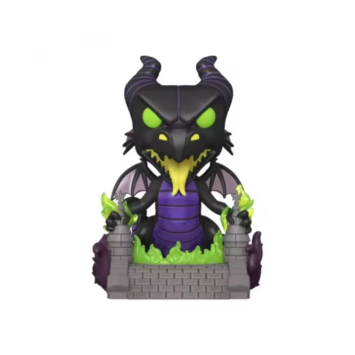 Funko POP! Deluxe Disney-Deluxe: Villains - Maleficient on Bridge - Sleeping Beauty- Figura Coleccionable Oficial - Juguete para Niños y Adultos - Fans - Diversidad de Personajes y Temáticas - 1