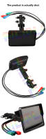 Pantalla De Moto Android GPS Navegación Carplay Impermeable 5 Pulgadas Display Wireless IPX7 Memoria Máxima 64G Resolución 800*480 - details 0