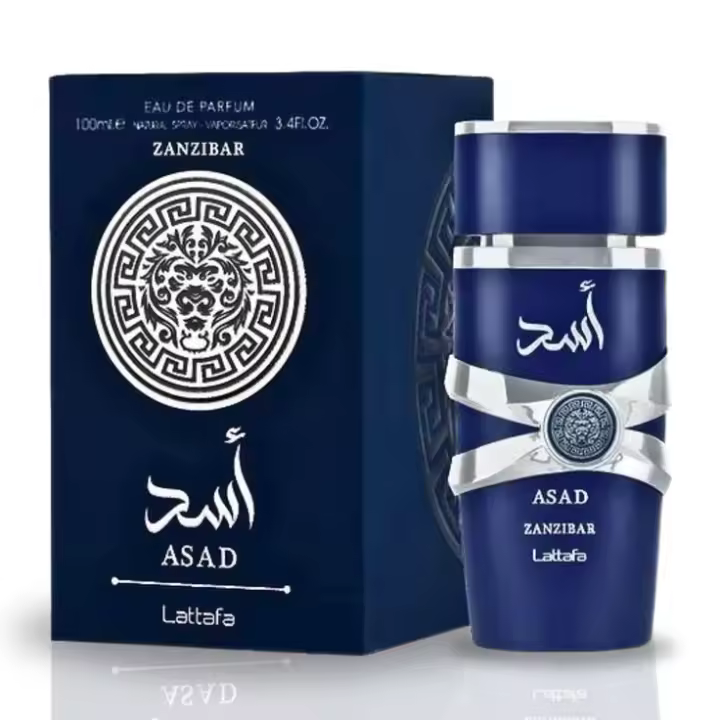 Lattafa Asad Zanzibar 100ml - Perfume Árabe para Hombre, Exclusivo y Sofisticado, Nueva Fragancia 2024 - 1
