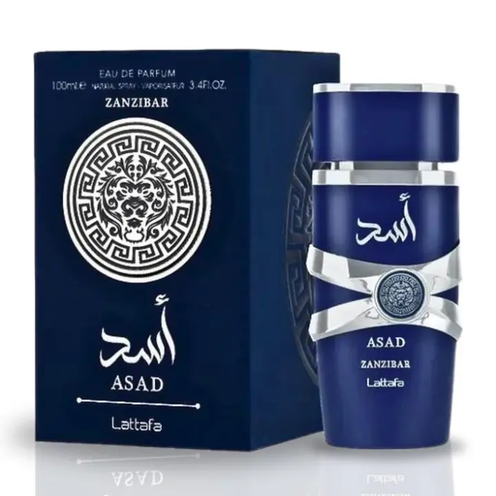 Lattafa Asad Zanzibar 100ml - Perfume Árabe para Hombre, Exclusivo y Sofisticado, Nueva Fragancia 2024 - 1