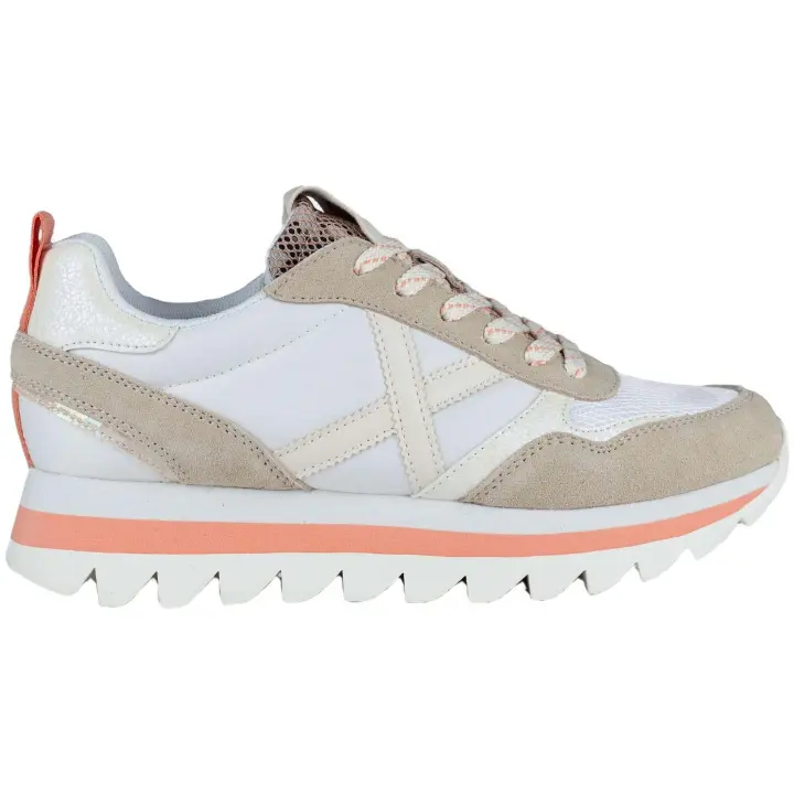 Zapatillas Munich Ripple 58 para mujer en color blanco - 1