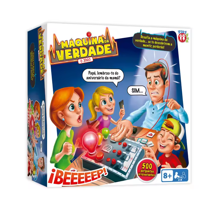 PLAY FUN BY IMC TOYS La Máquina de la Verdad, Juego Verdad o Mentira, Juego de Mesa Divertido y Familiar para Niños y Niñas +8 Años - 1