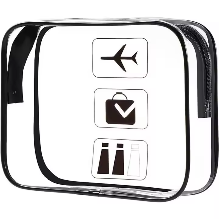 Bolsa de Aire Transparente para Viajes de 2 Piezas - 1