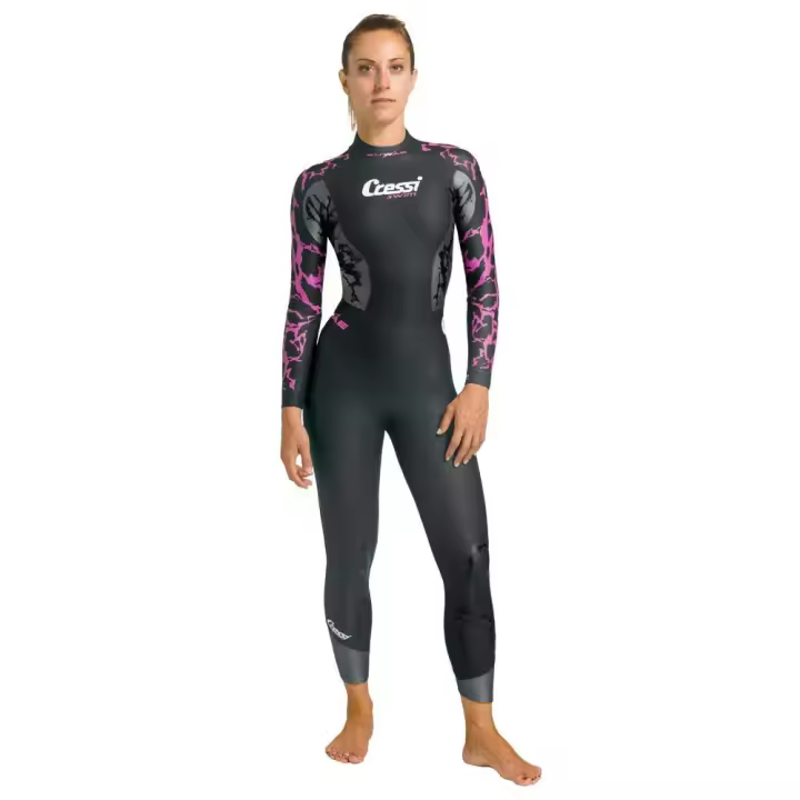 Cressi Traje Húmedo De Buceo Kuwae Back Zip 2-3-4 Mm - 1