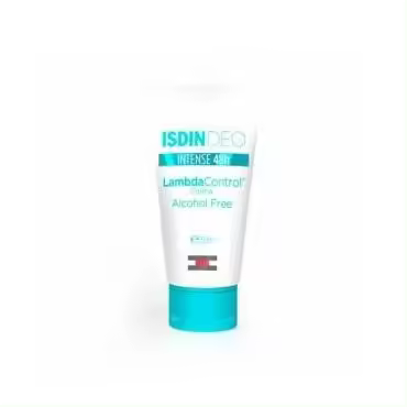 ISDIN DEO Lambda Control® Free Crema Desodorante antitranspirante en crema sin alcohol que protege todo el día - 1