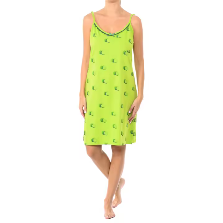 Kisses and Love-Camisón de Verano Tirantes Finos Algodón KL45300 para Mujer - 1