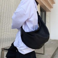 Bolso De Hombro Para Estudiantes De Gran Capacidad Estilizado En Normcore/minimalista Para Parejas Tendencia Llena De Estilo Cruzado Oxford Para Mujeres - details 5
