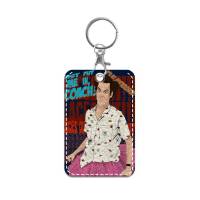 Porta Tarjetas De Acceso Y Llavero De Cuero A-Ace Ventura Película Comedia Hombre Mujer Estilo Clásico Cartoon - details 7