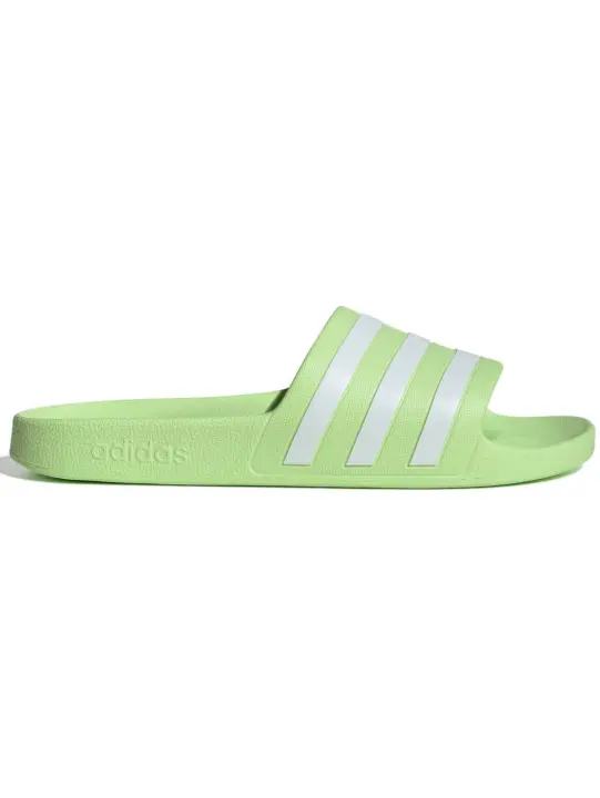 Adidas Chancla Adilette Verde Sin Cordones - 1