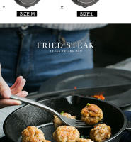 Sartén De Hierro Fundido 20cm Antideslizante Para Carne Frita Huevos Y Panqueques Universal Para Estufa De Gas Y Inducción - details 2