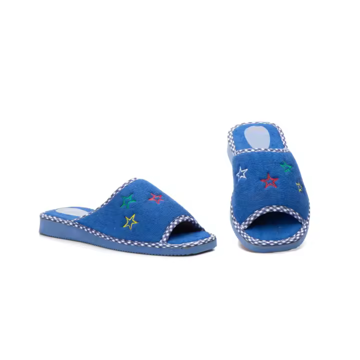 ZCH-625 Aguamar Y Fucsia Hecho en España Zapatillas Mujer Aguamar y Fucsia Numeración: 35-42 Marca: Calzados Chachi zapatilla de estar por casa muy comoda y ligera ideales para el verano - 1