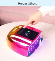 Lámpara De Secado De Gel UV LED Profesional Inalámbrica Para Cuidado De La Piel Luz Azul Profunda Y Firme 96W Secado Uniforme En Todas Las Dedos - details 9