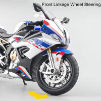 Moto Simulada 1:12 S1000RR Kawazaki NINJA H2R Juguete De Aleación Con Sonido Luz Y Absorción De Choque Regalo Para Niños - details 1