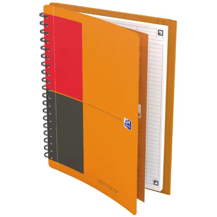 Bloc de notas del Oxford International College, MEETINGBOOK, B5, rayado - 1