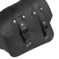 Bolsas De Silla Universal Para Motocicleta De Cuero PU Con Portabotellas Impermeable Para Café Racer Equipaje De Cruzer Custom - details 5