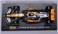 Modelo De Coche De Colección Bburago 1:43 McLaren F1 Team 2023 MCL60 Lando Norris 81 Oscar Piastri Aleación Juguete Serie Colección Regalo - details 7