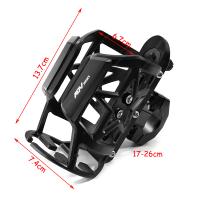 Soporte De Bote De Agua Para Motocicleta HONDA ADV 350 2022 2023 Accesorios De Montaje De Taza De Bebida Material De Aluminio CNC + Goma - details 1