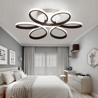 Lámpara De Techo LED Moderna Para Pasillo Sala De Estar Dormitorio Comedor Oficina Iluminación Interior Blanco Fuente De Aluminio - details 11