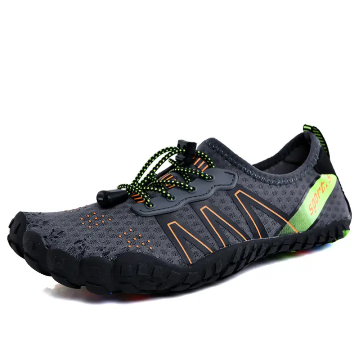 MOV-Nuevos zapatos deportivos de cinco dedos para exteriores, zapatos para vadear, zapatos de playa antideslizantes, zapatos de buceo de secado rápido - 1