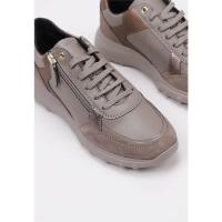 Geox D ALLENIEE B Deportivas Planas Mujer Taupe - details 1