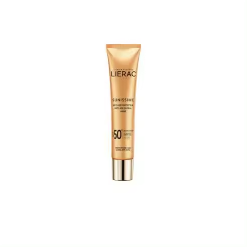 LIERAC SUNISSIME FLUIDO PROTECTOR TONO DORADO SPF50 40ML - 1