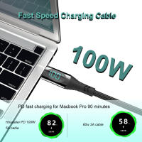 Cable USB C a C Tipo C Para Carga Rápida 100W Con Pantalla Digital 7A Compatible Con HUAWEI Xiaomi Macbook iPad Cable De Datos - details 3