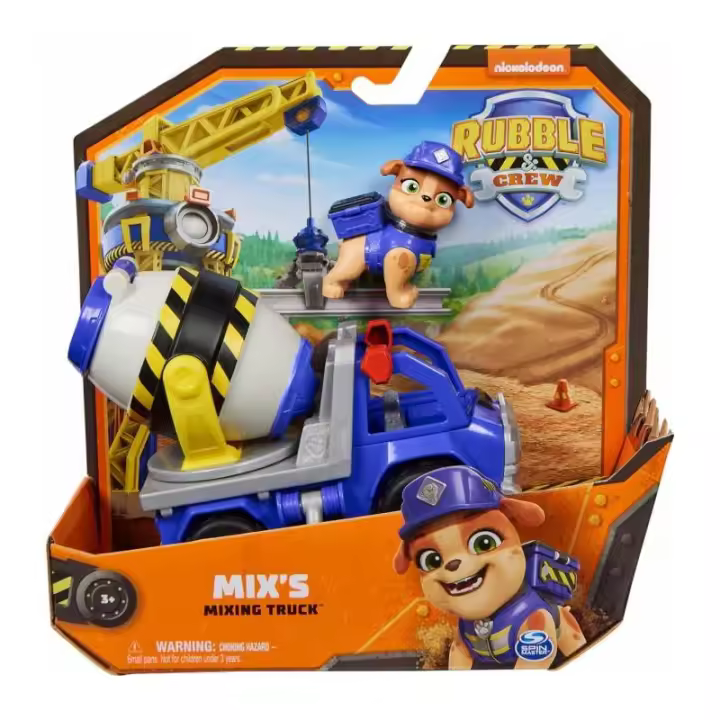 RUBBLE CREW VEHÍCULO CLÁSICO MIX DE SPIN MASTER - 1