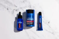 L'Oréal Paris | Rutina Men Expert POWER AGE Sérum hialurónico anti-edad. + cuidado hidratante 24h anti-edad mejorado con Ácido Hialurónico - 50 ml + contorno de ojos anti-edad con ácido hialurónico - details 1