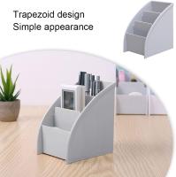 Organizador de escritorio trapezoidal control remoto titular creativo organizador de mesa para estudio Oficina sala de estar cómoda - details 1