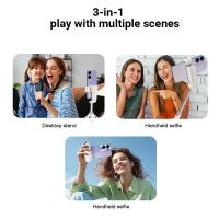 Mini Driepoot Palanca De Autoconexión Bluetooth Portátil Soporte Para Teléfono Móvil Vlog Fotografía Con Control Remoto - details 5