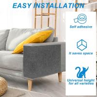 Alfombra De Afilado Para Gatos Con Adhesivo Auto-Adhesivo Protector De Muebles Antigolpes Trimmable Para Gatos - details 11