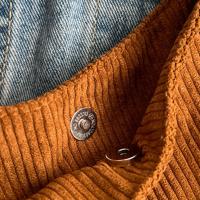 Bolso De Hombro Para Mujer En Tela De Corduroy Sólido 2023 Bolso De Mano Diseñador Casual Bolso Armpit Trend Para Mujer - details 14